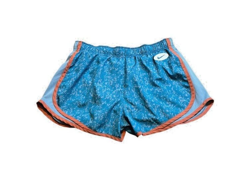 Nike Dri-Fit Tempo Icon Clash Running Shorts Women's Size Medium DM7741 AOP